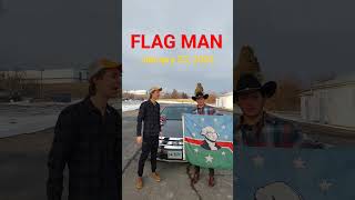 Flag Man Video Part 3 Coming Soon news [upl. by Bunow]