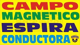 CAMPO MAGNÉTICO EN UNA ESPIRA CONDUCTORA ELECTROMAGNETISMO EJERCICIO RESUELTO [upl. by Trebmer]