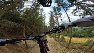 Trail Park Dolni Morava  Downhill trail black  25082024 [upl. by Einwat175]