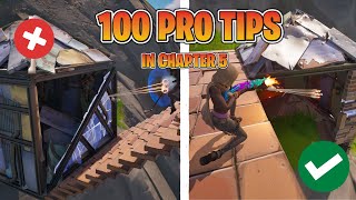 100 PRO LEVEL TIPS FOR FORTNITE COMPETITIVE Road To Pro Part 4 Fortnite Chapter 5 [upl. by Gylys]