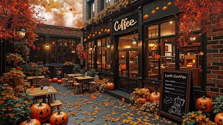 Ghostly Lofi Beats 🍂 Autumn Halloween vibes 🎃 Hip Hop Chill Mix to StudyRelaxCalm 🎧 Lofi Coffee ☕ [upl. by Hoem]