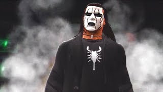 WWE 2K14 Sting quotCrowquot Entrance [upl. by Nanreit637]