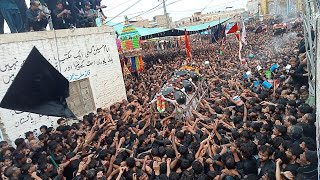 9th Muharram 20231444 Matam Maidan e Karbala Juloos 9 Dhaal Tazia e Karbala RohriSindh Pakistan [upl. by Leinahtan229]