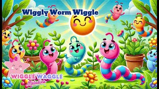 Wiggly Worm Wiggle  Wiggle Waggle Melodies  Kids Club 1195 [upl. by Norehc208]