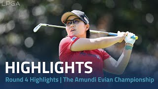 The Amundi Evian Championship  Round 4 Highlights [upl. by Marduk]