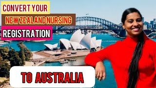 How to convert Newzealand nursing registration to Australia AHPRA registration online [upl. by Yarvis]