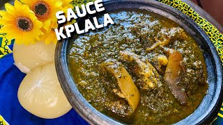 COMMENT FAIRE LA SAUCE KPLALA QUI TIRE BIEN [upl. by Nonaihr]