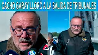 CACHO GARAY LLORANDO CONTÓ SU VERDAD SOBRE LAS DENUNCIAS Y APUNTÓ CONTRA VERO MACÍAS quotES UNA FARSAquot [upl. by Puri]