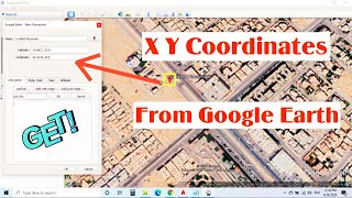 How to take Coordinates from Google Earth amp use them in to Auto CAD [upl. by Wilterdink]