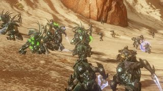 Halo 4 AI Battle  Free for All [upl. by Nowd]