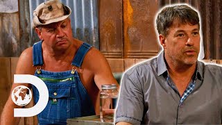 Absinthe Legend Ted Breaux Impressed By Moonshiners Take On Pastis  Moonshiners Master Distiller [upl. by Lareena]