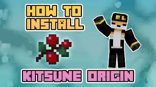 How to get the KITSUNE ORIGIN  Minecraft Java1165 Origin MOD Fundy from Origin SMP [upl. by Ardle]