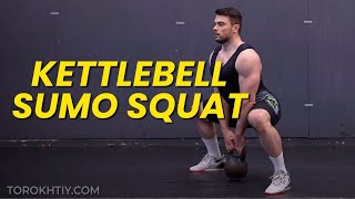 Kettlebell Sumo Squat  Torokhtiy Weightlifting Library [upl. by Olva]