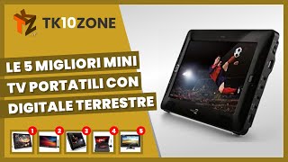 Le 5 migliori mini televisioni portatili con digitale terrestre [upl. by Tija]