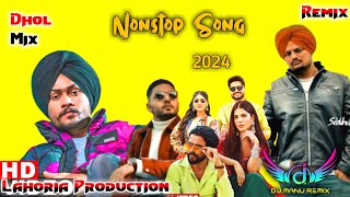 Nonstop Punjabi Mashup Lahoria Production Ft Dj Manu New Punjabi Song 2024 [upl. by Lucienne]