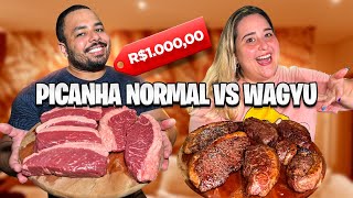 PICANHA WAGYU  A CARNE MAIS CARA DO MUNDO  COM reviewsporsp [upl. by Trainer]