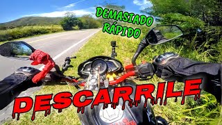 DESCARRILE EN UNA CURVA  OBSERVACIONES DIARIAS  LLEGARON LOS 100K MOTOVLOG 96 [upl. by Tirza974]