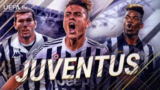 Juventus  GREATEST European Moments  Zidane Pogba Dybala  BackTrack [upl. by Aratahc]