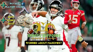 🏈 Pacheco Injury Falcons Preview Royals Playoff Push amp Easy Bets 💰 [upl. by Hook320]