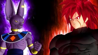 Super Saiyan God Broly vs Beerus Full Movie Whatif English DUB [upl. by Saidee768]