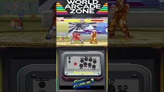 Guile vs Bison Good Finish But Not For Me 😁 Street Fighter II arcade shorts retrogaming [upl. by Ander]