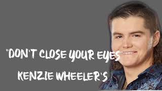 Kenzie wheelersquotDont Close Your EyesquotVoice Blind Audition 2021 [upl. by Ellocin]