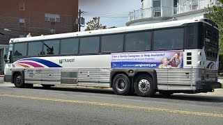 NJ TRANSIT 166 CRESSKILL MCI D4500CT 22036 [upl. by Godred]