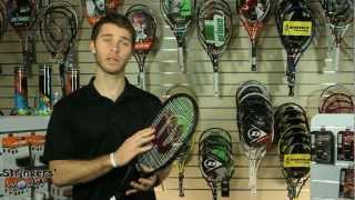 Wilson Blade 93 BLX 2013 Racket Review from Stringers World [upl. by Bickart819]