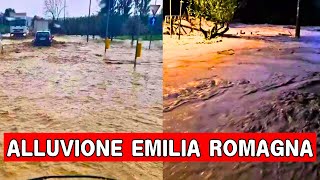 Alluvione Emilia Romagna esondano Senio Zena e Idice evacuazioni a Bologna e Faenza [upl. by Peddada95]