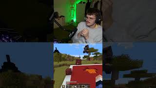 Hugos quotfirst tryquot ca12 minecraft twitch letshugo streamer clips [upl. by Aihn721]