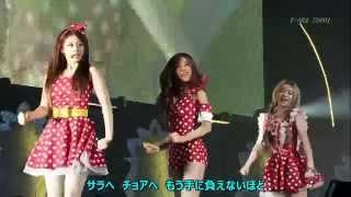 T  ARA 「ウェイロニ」 Why Are You Being Like This  Japanese Ver Live compilation 日本語歌詞 [upl. by Enitsej439]