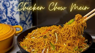 How to make the best Chicken Chow Mein of your life  ASMR Video [upl. by Mccord]