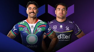 NRL 2024  Warriors v Storm Round 15  Match Preview [upl. by Gnem]