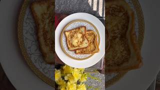 French toast Easy and Simple recipe for breakfast with egg and bread recipe shorts frenchtoast [upl. by Aniar780]