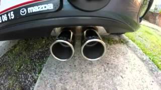 Mazda MX5 ND Bastuck Exhaust [upl. by Shirline]