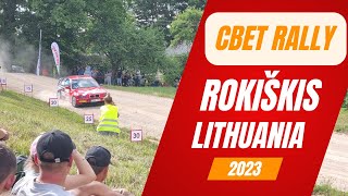 CBET RALLY ROKIŠKIS 2023  Epic Jumps  Thrilling Sound [upl. by Alegnatal]