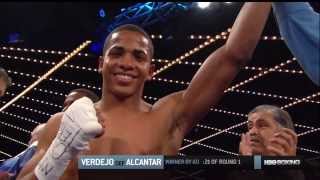 Felix Verdejo vs Lauro Alcantar Highlights HBO [upl. by Crawley]