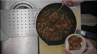 牛すじ肉のどて焼きどて煮 How to make doteyaki beef sinew stewed in miso and mirin [upl. by Ysirhc]