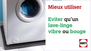 Conseils pour éviter quun lavelinge vibre ou bouge [upl. by Teragramyram]