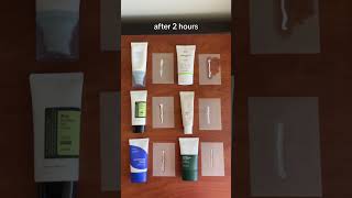 Watch This Before You Apply Sunscreen Blotting Paper Test Results shorts sunscreen [upl. by Nileak]