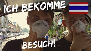 BANGKOK IM AUSNAHMEZUSTAND UND MEIN ERSTER BESUCH  Bangkok Thailand 🇹🇭  WELTREISE VLOG 010 [upl. by Annerol218]