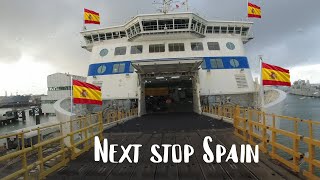 Catching the Brittany ferries Galicia ferry with pets and finding my first stop in Santander [upl. by Sillihp]