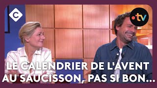 Le calendrier de lavent au saucisson pas si bon…  ABC de Bertrand Chameroy  C à Vous [upl. by Jacqueline930]