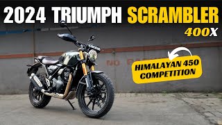 2024 Triumph Scrambler 400 x  Scrambler 400 x vs Speed 400 [upl. by Columbus49]