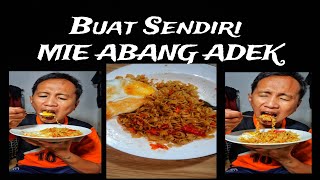 BUAT SENDIRI MIE ABANG ADEK  MARI MAKAN MALAM GUYZZZ [upl. by Nea]