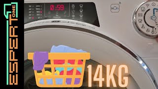 Lavatrice 14KG 1400 giri carica frontale libera installazione wifi Candy RO14146DWMCT [upl. by Galen]