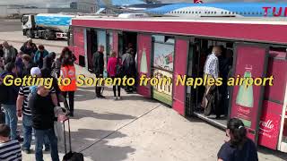 How to get to Sorrento from Naples Airport [upl. by Schonfield]