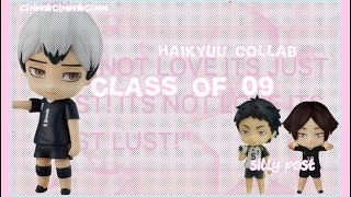 Class of 09  Haikyuu collab Haikyuu text video [upl. by Esihcoc]