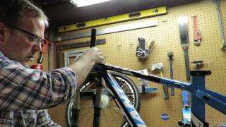 Installing Fox 32 Float Fork with CTD remote on Giant XTC SLR 275 MTB Build [upl. by Hughes]