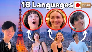 Shocking EVERYONE in Tokyo by Speaking All the Languages 🇯🇵 [upl. by Aienahs817]